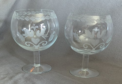 Vtg tiffany lovebird water - tiffany,