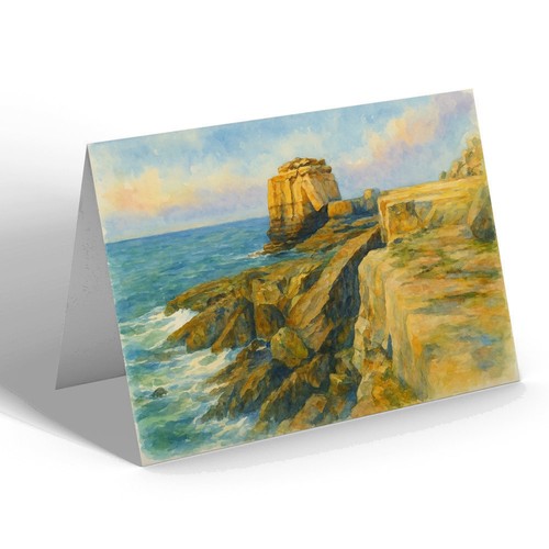 Notelet pulpit rock - -,