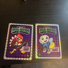 2025 VeeFriends Super Stickers - Tenacious Turkey & Fly Firefly