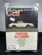 CAR Magazine July 1982 Porsche