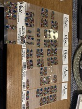 Minx Nails Art Flowers pattern 