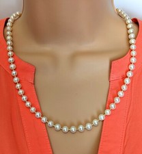 9ct Gold Pearl Necklace with