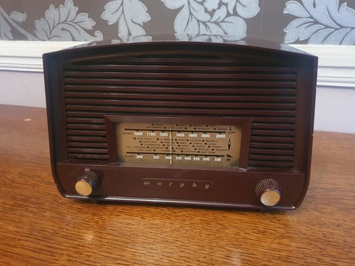 Vintage murphy valve radio - vintage,