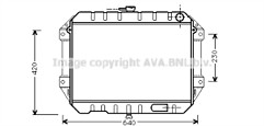 Spec ava radiator - oe,