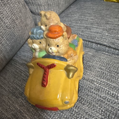 Vintage ceramic teddy bears - vintage,