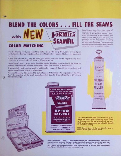 1957 formica seamfil - 1957,