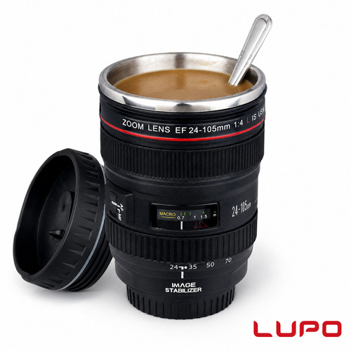 Camera lens mug - camera,