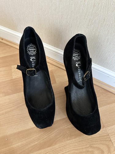 Jeffrey campbell black suede - jeffrey,