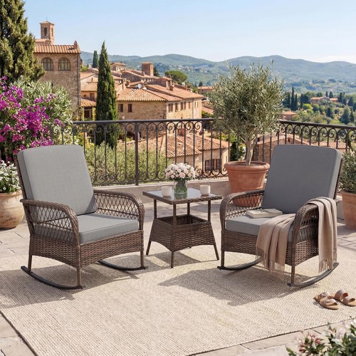 3pc garden rocking - 3pc, chair