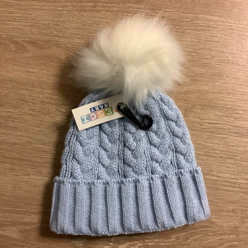 Baby cable knitted bobble - cable,