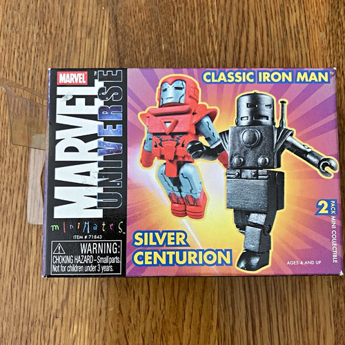 Marvel minimates iron man - iron, &