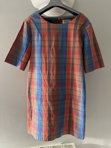 Toast checked plaid - checked, dress