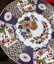 Vintage Imari Porcelain Plate