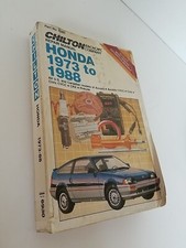 Chilton Honda 1973-1988 Accord