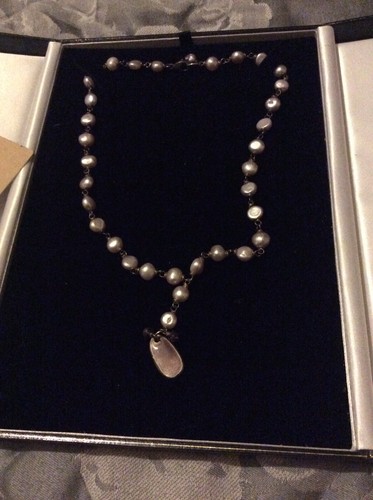 Silver necklace van peterson - silver,