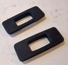 2 x Classic Mini Door Lock Handle Trim Surround Panel