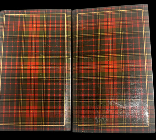 Antique scottish tartanware - scottish,