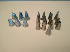 Tala & Nutbrown piping / icing nozzles collecction, mixed sizes, VG condition