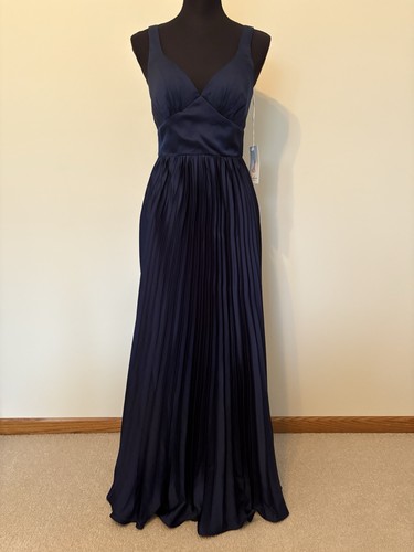 Navy blue neck tea - blue, v