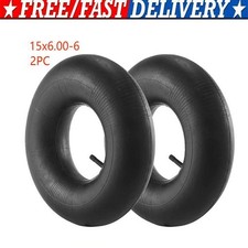 2Pcs 15x6.00-6 Innertube 6"
