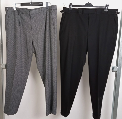 Men tailored fit black - m&s,