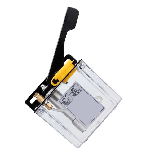 Hand operated lubrication pump - operated,