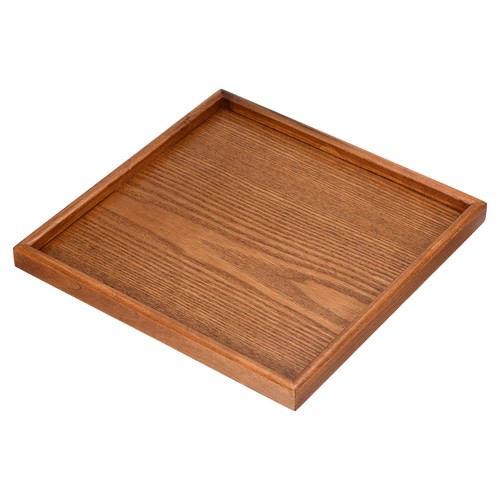 Wood serving tray - serving, square