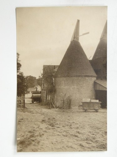 Hop picking oast house - hop,