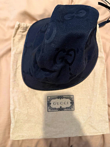 Gucci monogram canvas bucket - gucci,