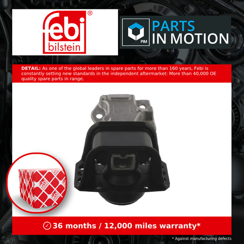 Engine mount upper right 36898 - engine,