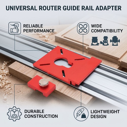 Universal router guide rail - universal,