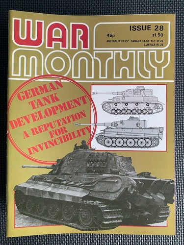 War monthly magazine 1976 - monthly,