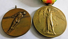 Large bronze prize medal - large,