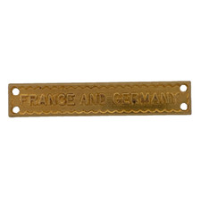 FRANCE AND GERMANY bar for