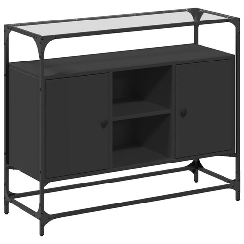 Industrial console table with - console,