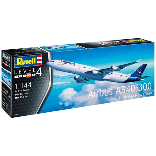 Revell 144 airbus a340 300 - airbus, a340-300