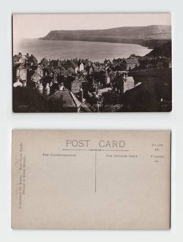 Postcard robin hoods town - postcard,