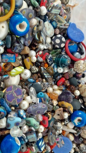 200g mixed vintage crystal - mixed,