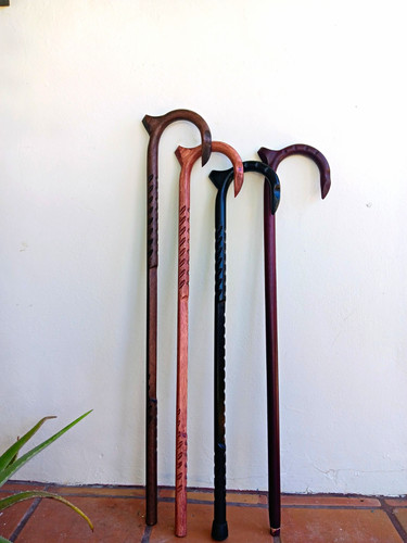 Handmade wooden walking - handmade,