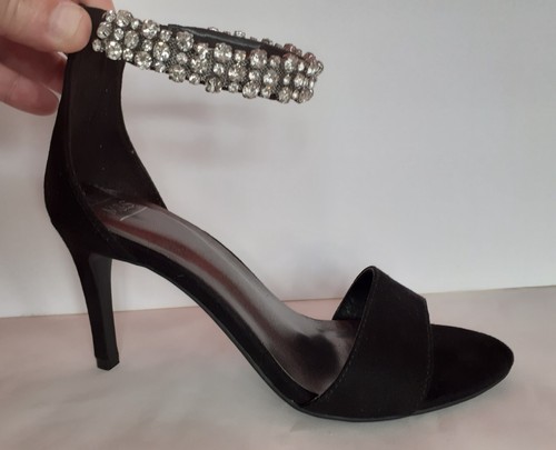 Diamante strap open toe - m&s,