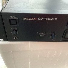 Tascam CD-160 mkII - Rack Mount, Single CD player with MP3 playback.