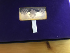 1976 silver ingot Queen