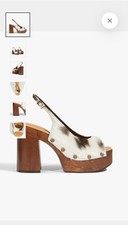 Rose Sling Calf Hair Sandal
