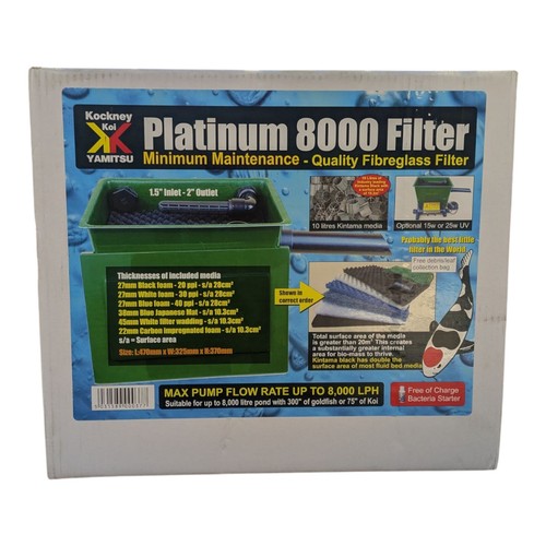Kockney koi platinum 8000 fish - kockney,
