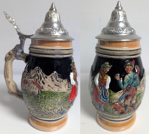 German beer stein mug west - german,