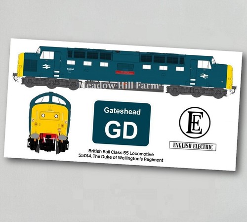 British rail class deltic - rail,