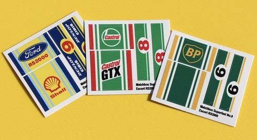 Matchbox superfast escort - no.9,