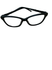 TWIGGY FOR AURORA eyeglasses BLACK CATS EYE glasses frame MOD: RUBBED AWAY