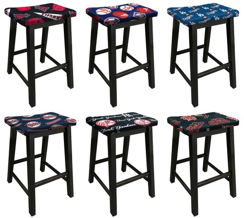 Wood bar stool black - black, finish