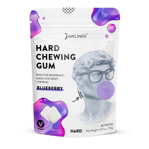 Jawliner hard jawline gum - jawline,